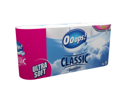 Ooops! Classic Sensitive – toilet paper (3-layer)