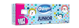 Ooops! Junior 10x8 – handkerchief (4-ply)