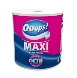 Ooops! Maxi (500 lap) – Háztartási papírtörlő (2 rétegű)