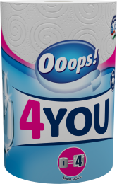 Ooops! 4YOU (200 sheets) – Household paper towel (2-ply)