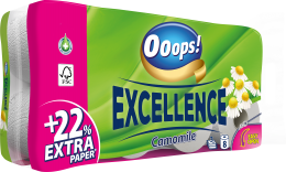 Ooops! Excellence Camomile – Toalettpapír (3 rétegű)