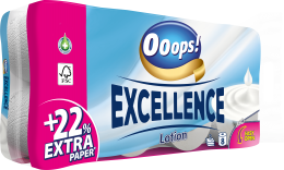 Ooops! Excellence Lotion – Toalettpapír (3 rétegű)