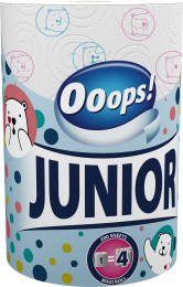 Ooops! Junior (200 lap) – Háztartási papírtörlő (2 rétegű)