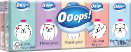 Ooops! Junior 10x8 – handkerchief (4-ply)