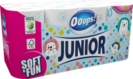 Ooops! Junior – toilet paper (3-ply)