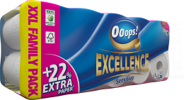 Ooops! Excellence Sensitive – Toalettpapír (3 rétegű)
