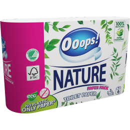 Ooops! Nature – Toalettpapír (3 rétegű)