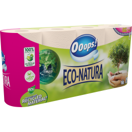 Ooops! Eco-Natura – Toalettpapír (3 rétegű)
